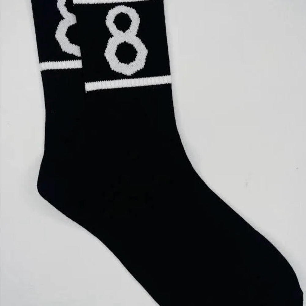 Black and White Socks